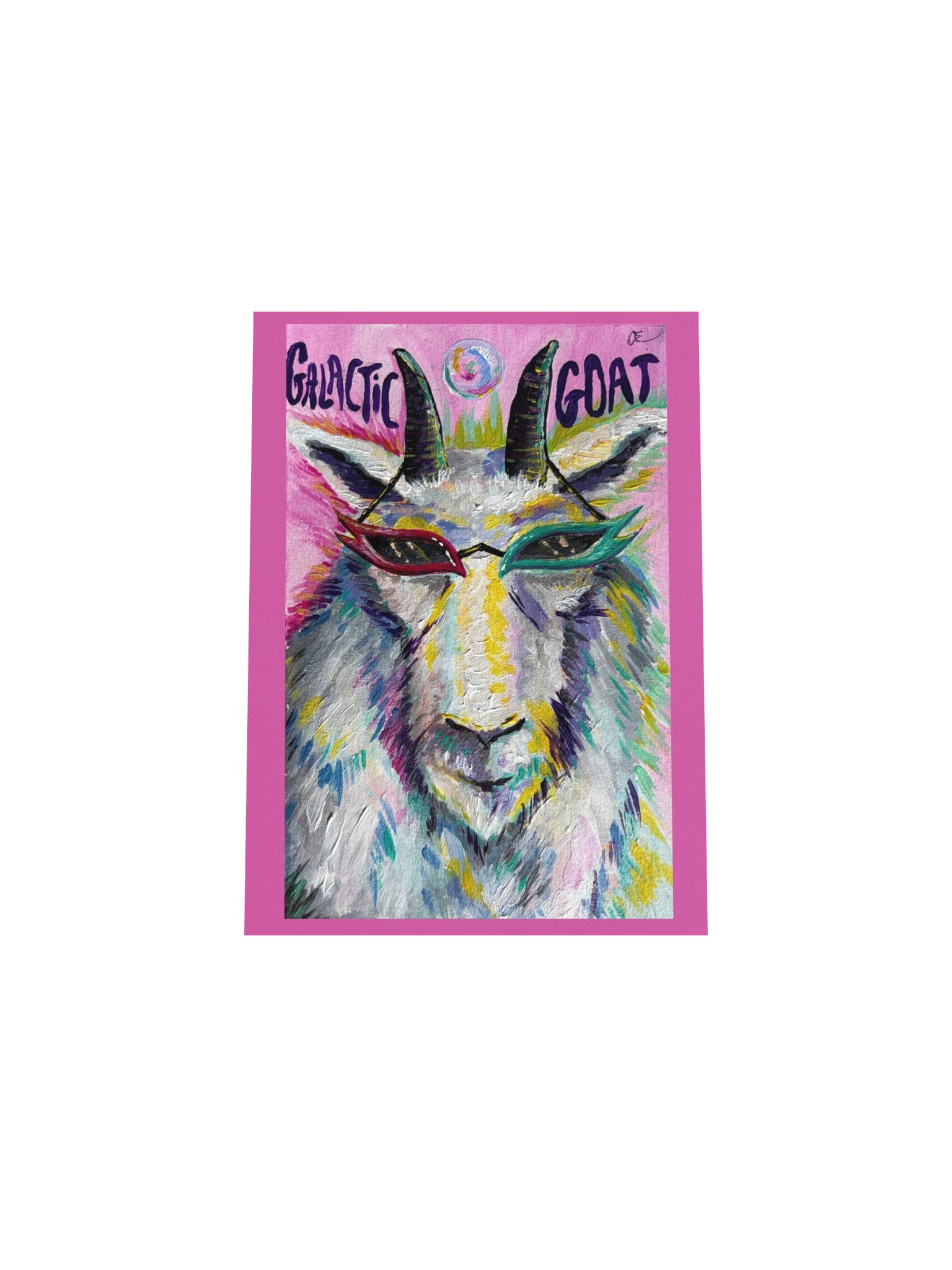 The Galactic Goat Print product image (4)