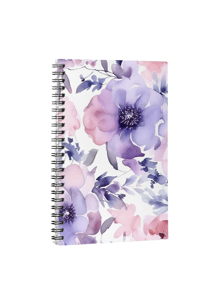 Pretty Pastel Petals: Spiral Notebook product image (1)