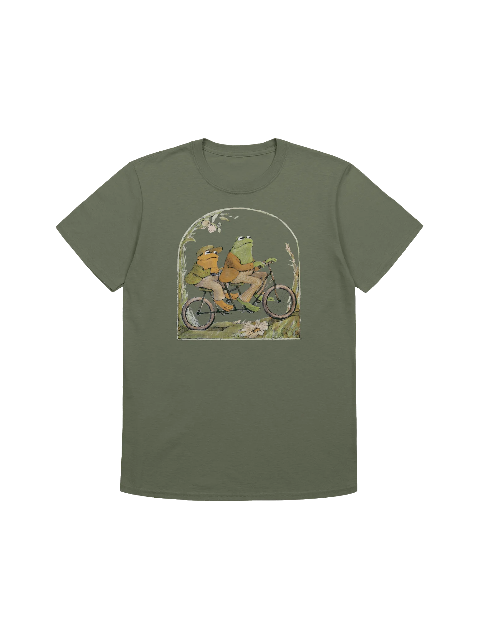 Frog and Toad Bike Unisex T-Shirt product image (2)