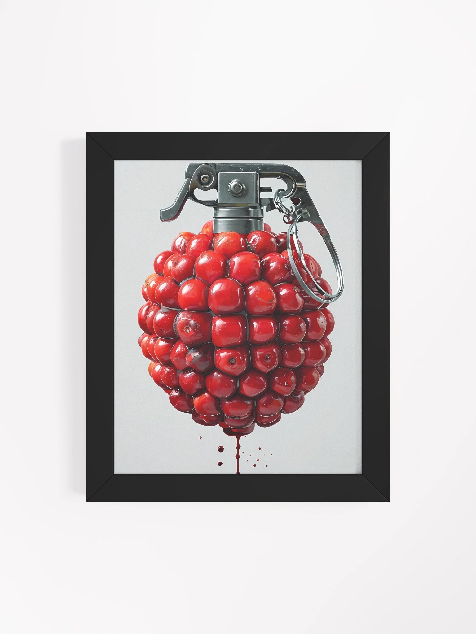 Cherry Explosion Framed Matte Poster product image (5)