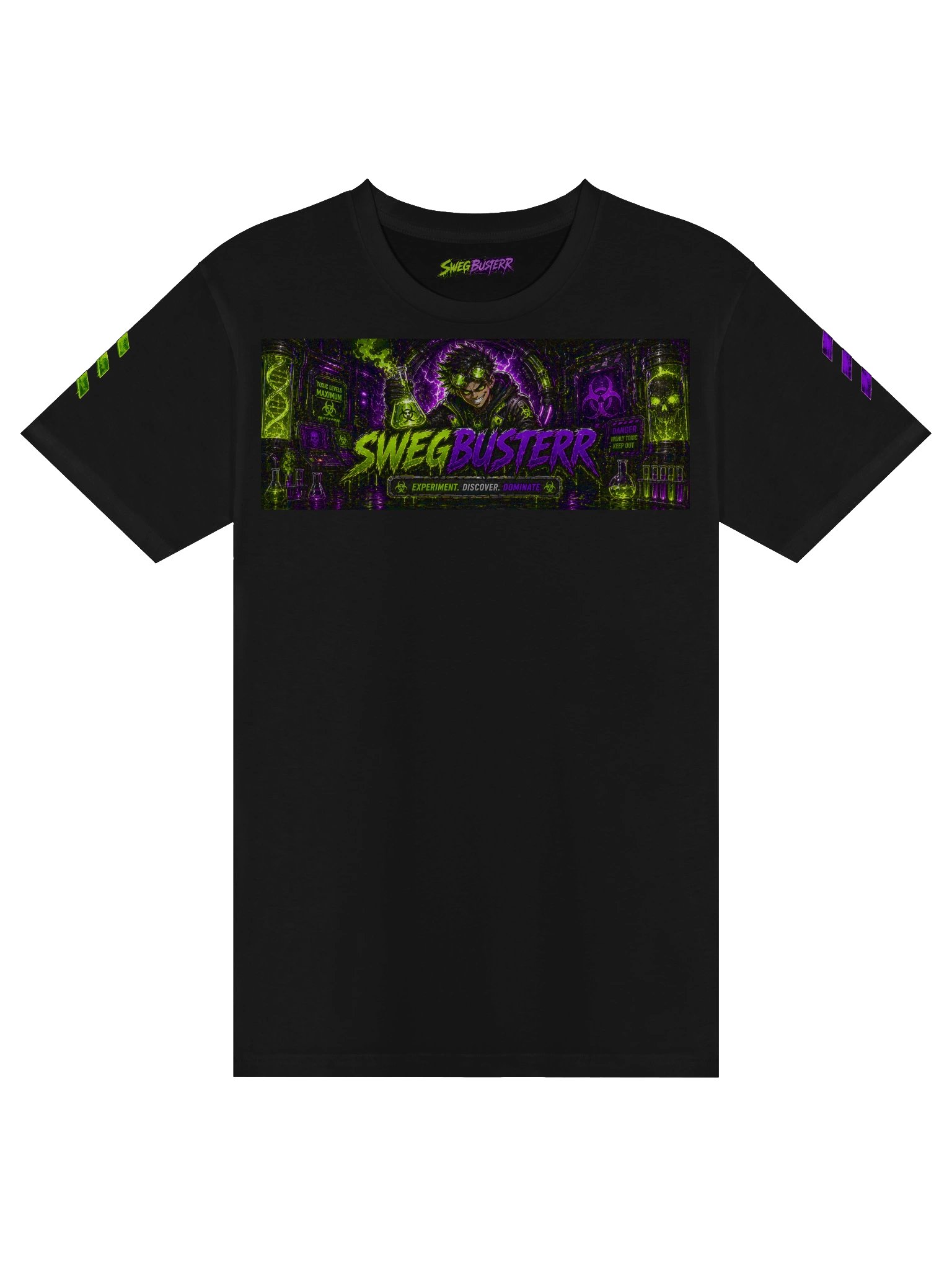 SWEGBUSTERR Neon Toxic Lab Tee product image (1)