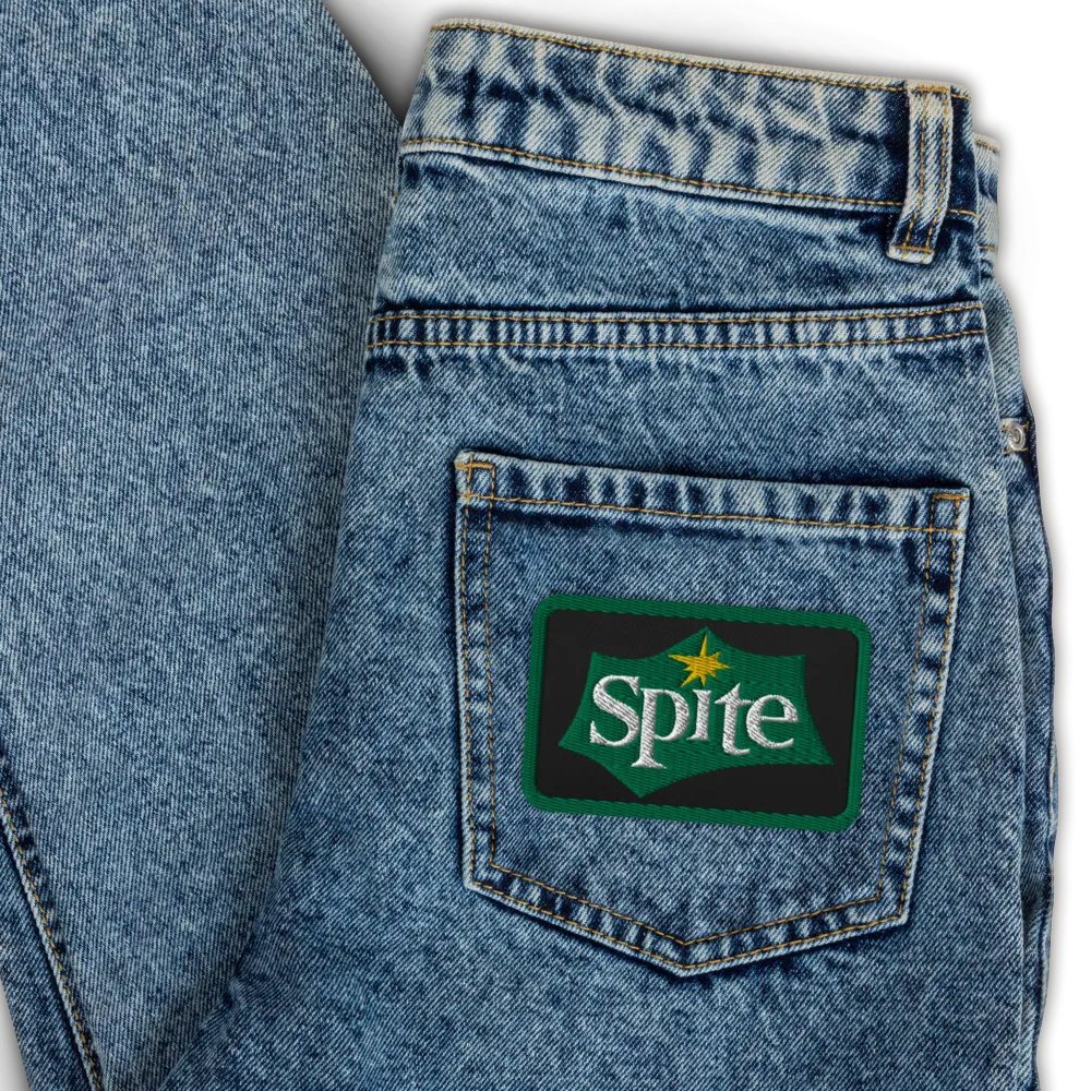 Fuelled by Spite - Embroidered Patch product image (3)