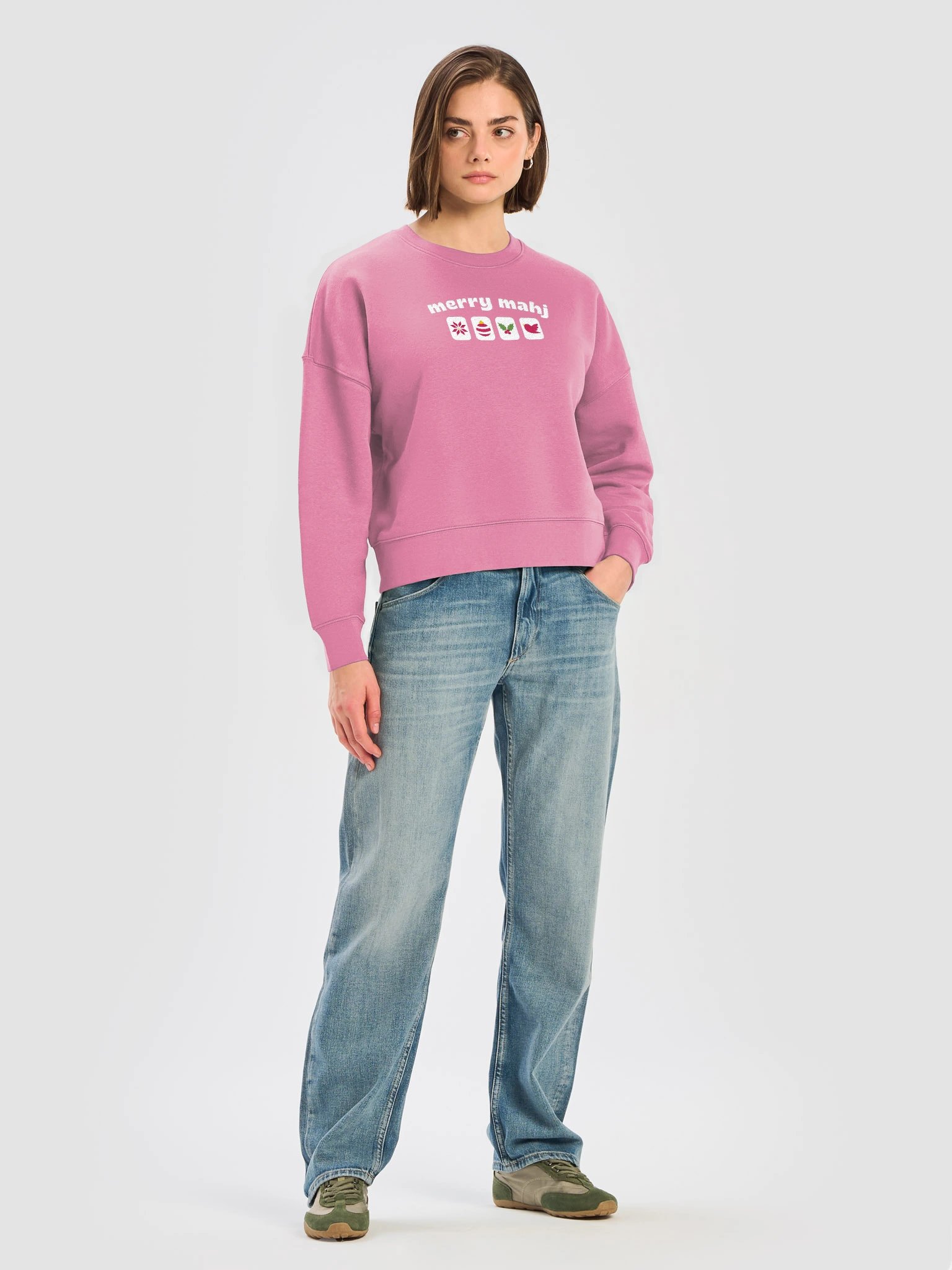 Merry Mahj Festive Mahjong Sweatshirt product image (3)