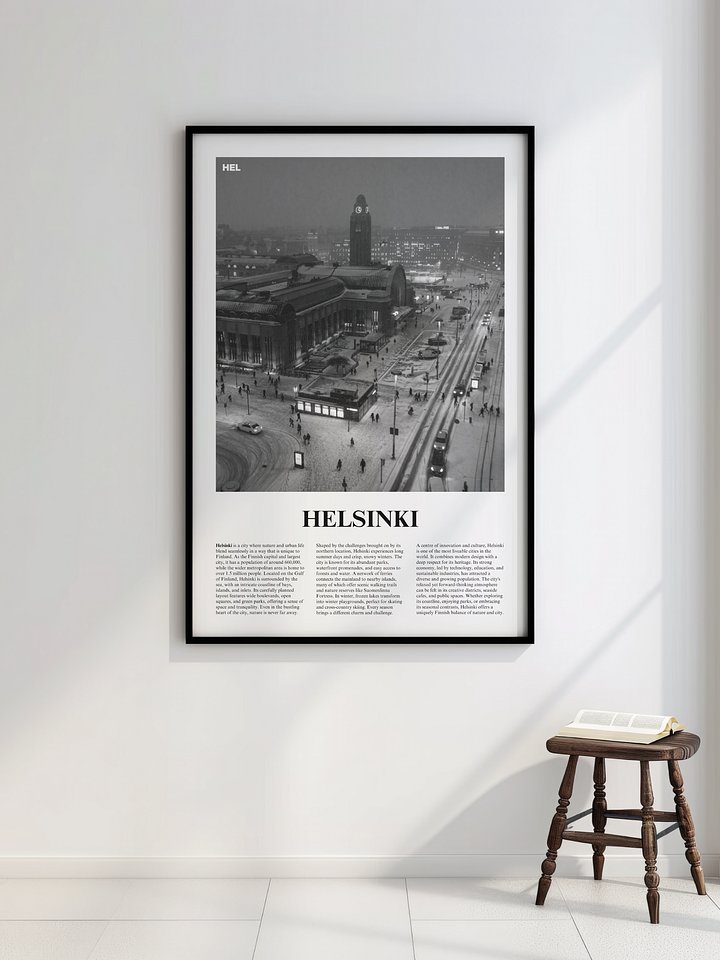 Helsinki 04 Newspaper Poster product image (2)