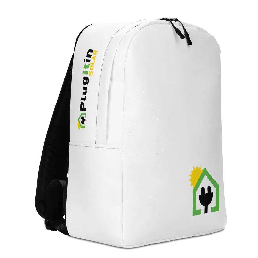 Plug It In Solar High-Quality Minimalist Backpack product image (3)