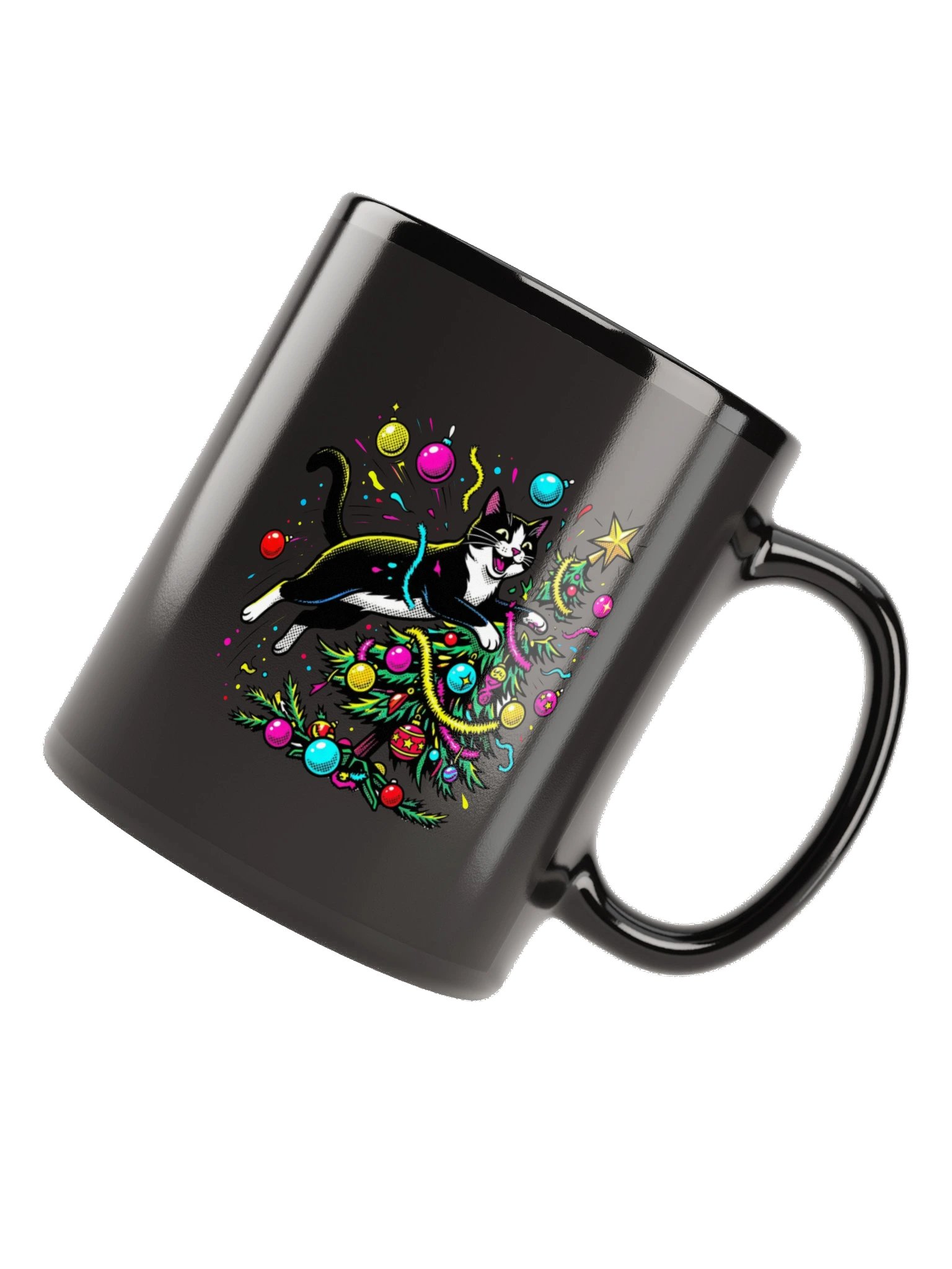 Tree Toppler Cat Mug product image (6)