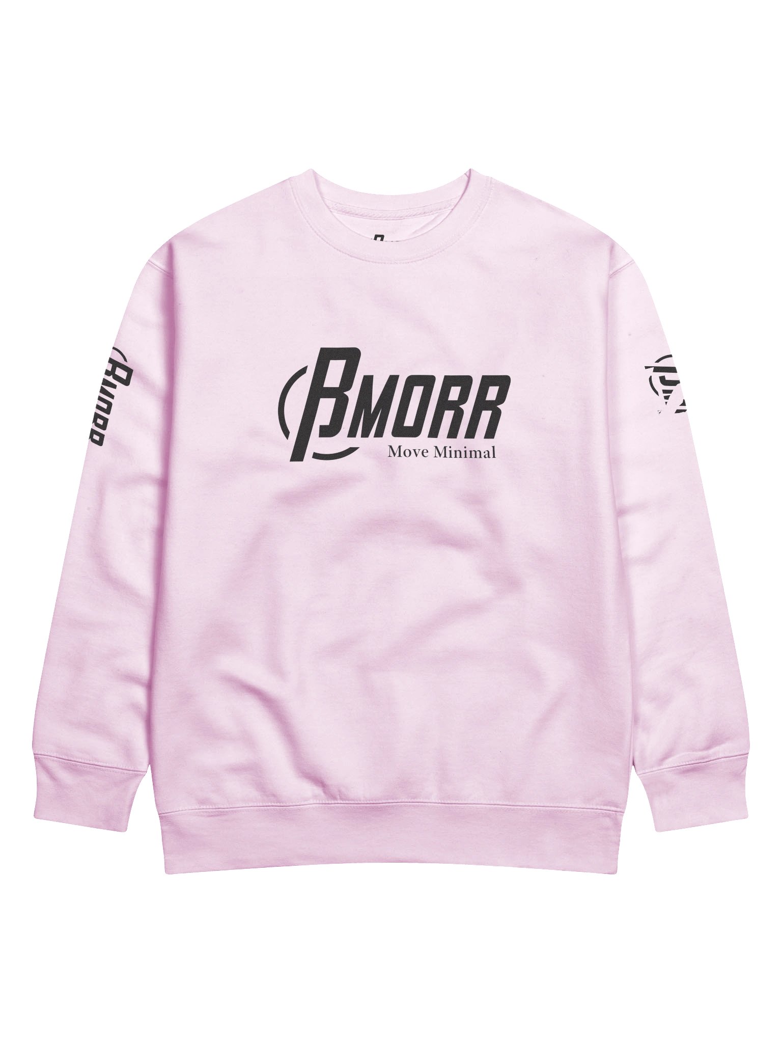 Minimal Black Cotton Heritage Sweatshirt product image (1)