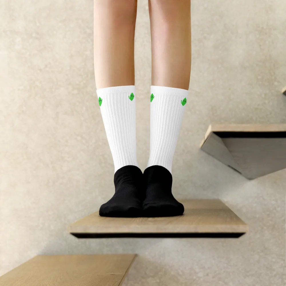 PIXEL LIME SOCKS product image (8)