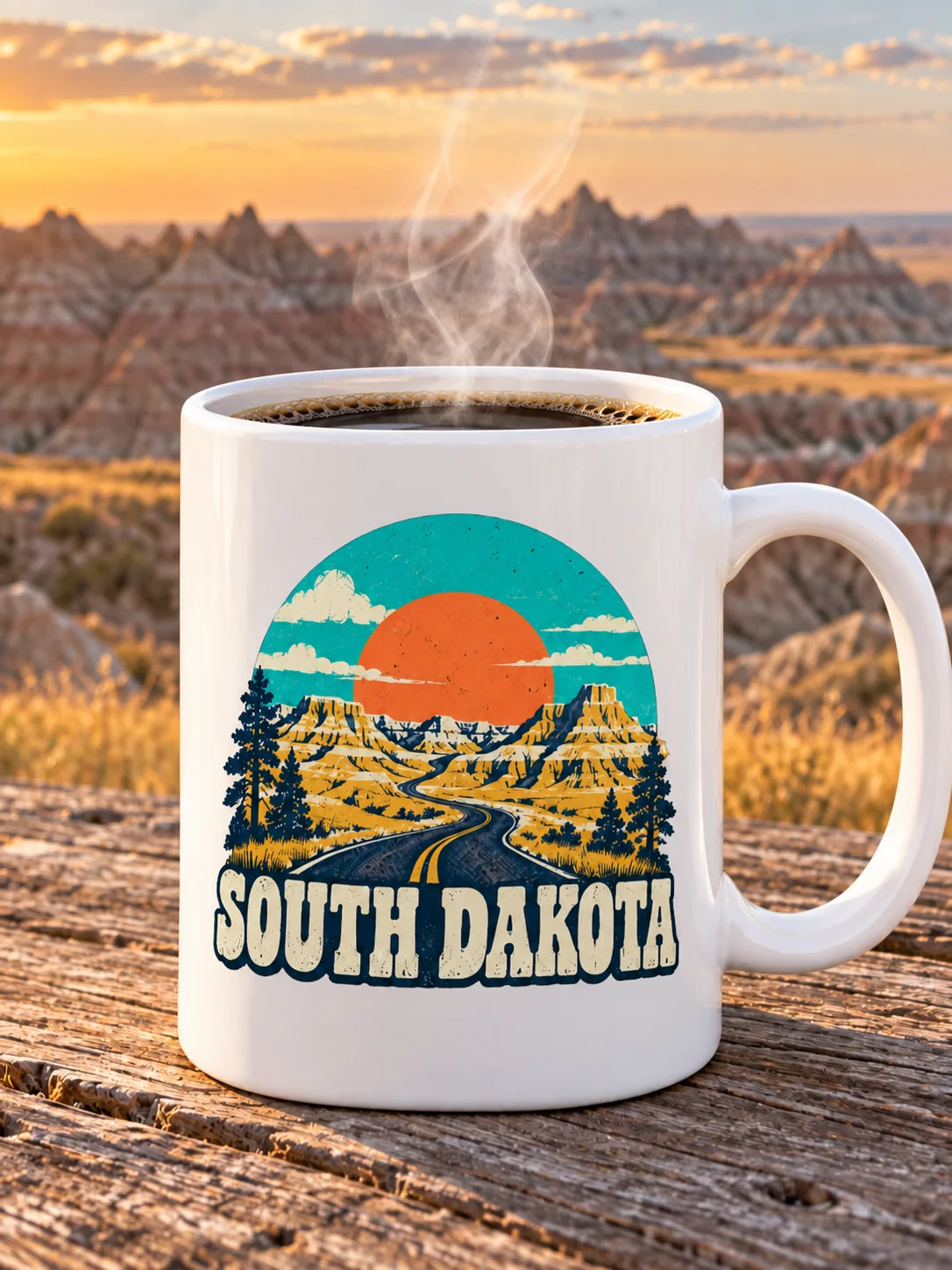 South Dakota Badlands Coffee Mug product image (1)