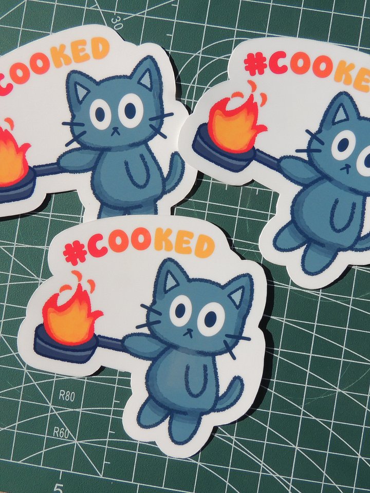 #COOKED Stickers product image (1)