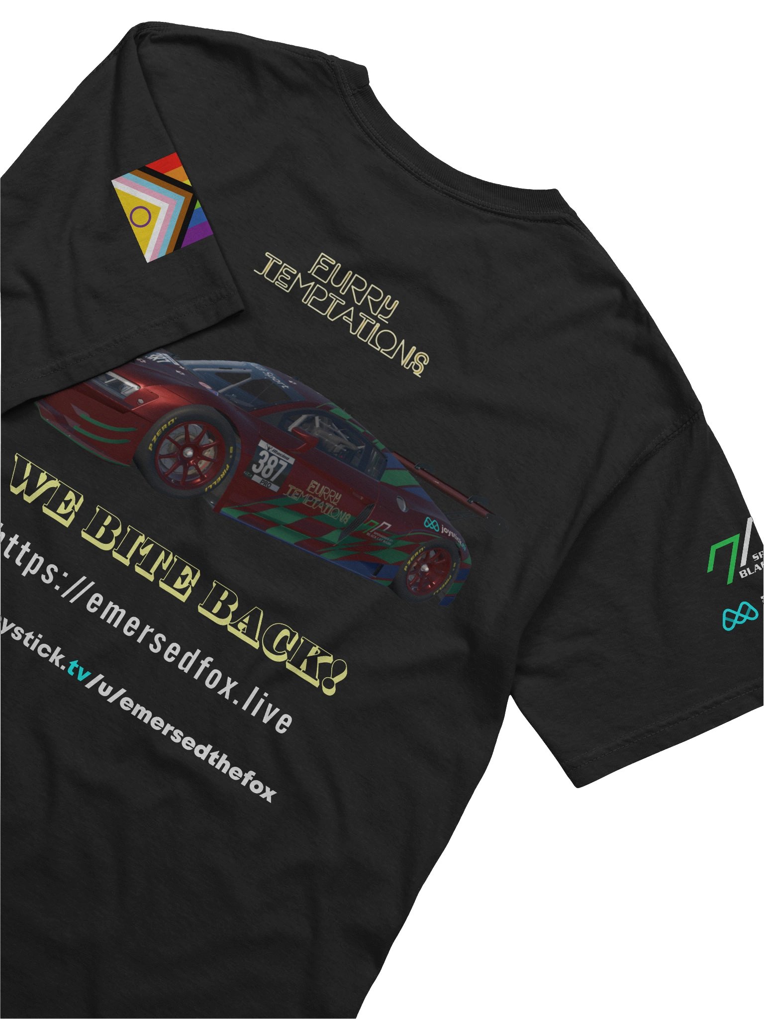 Furry Temptations Racing T product image (23)