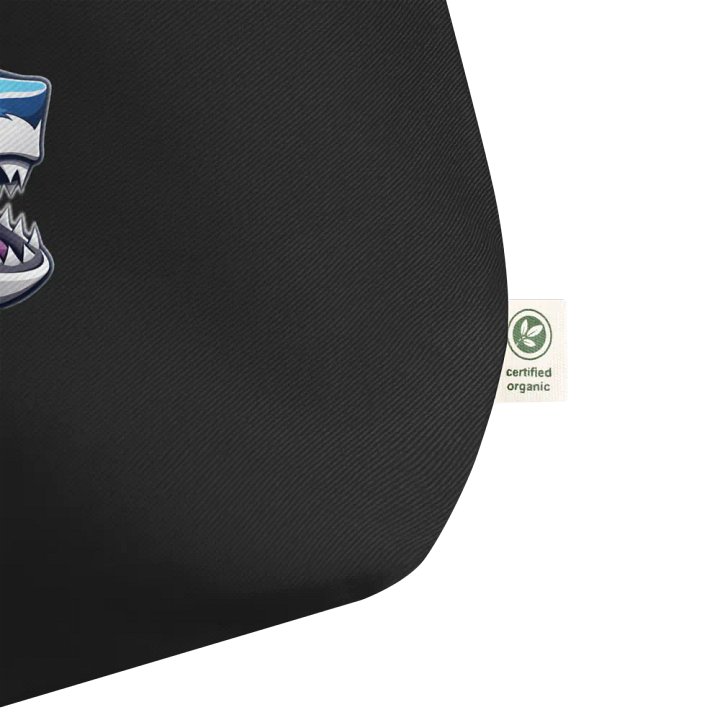 Fierce Shark Head Organic Tote product image (2)