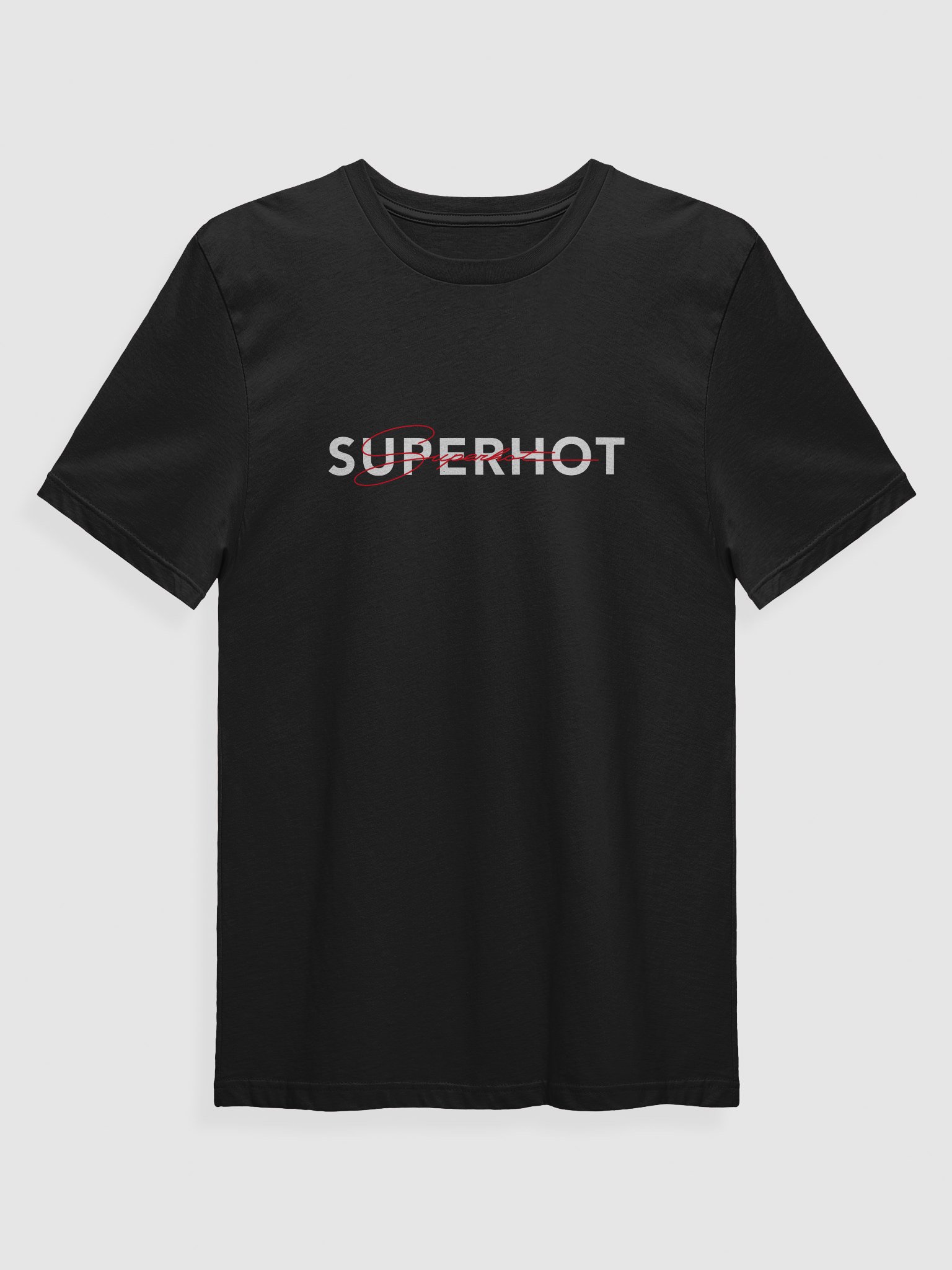 SUPERHOT SIGNATURE ULTRA T-SHIRT BLACK product image (1)