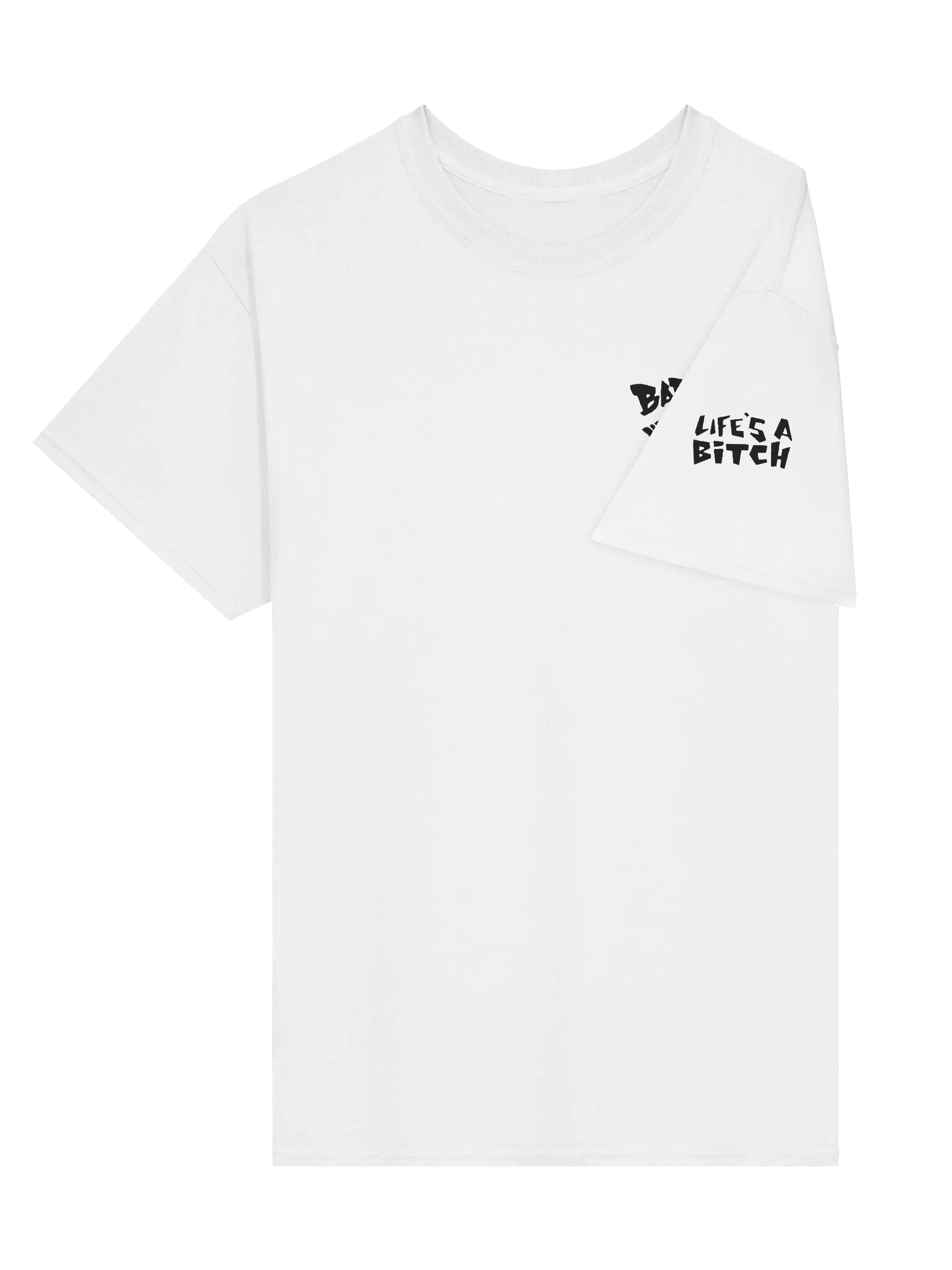 Bad Back Club Small Logo - White T Shirt product image (3)