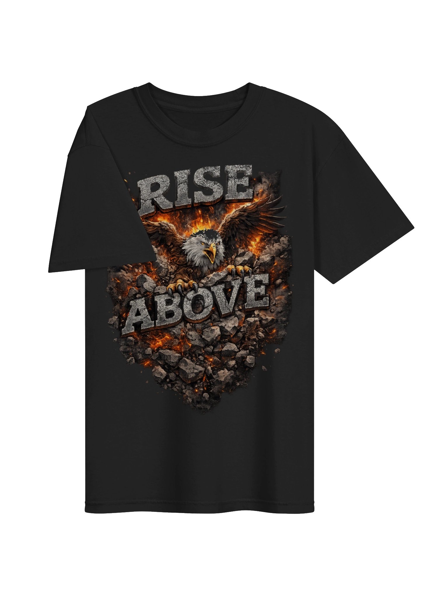 Rise Above - Eagle Motivational T-Shirt product image (3)