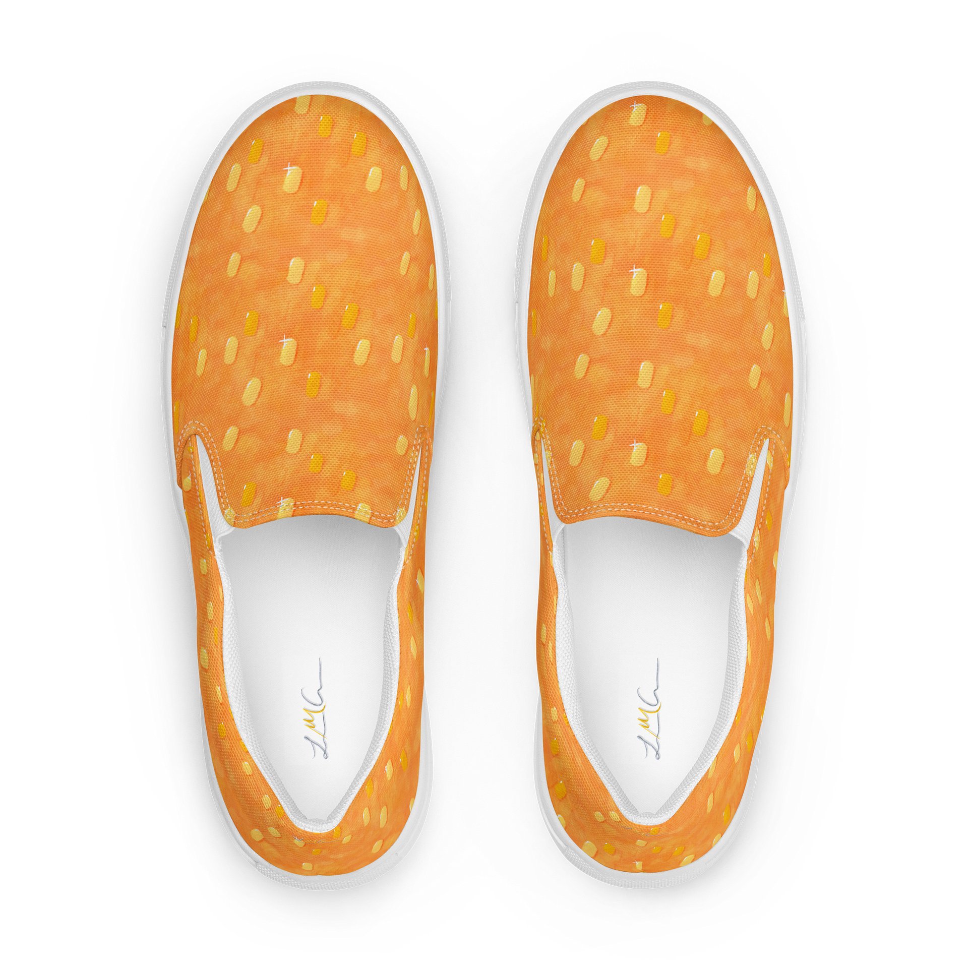 Gold Koi Merman Scale Slip-Ons product image (1)