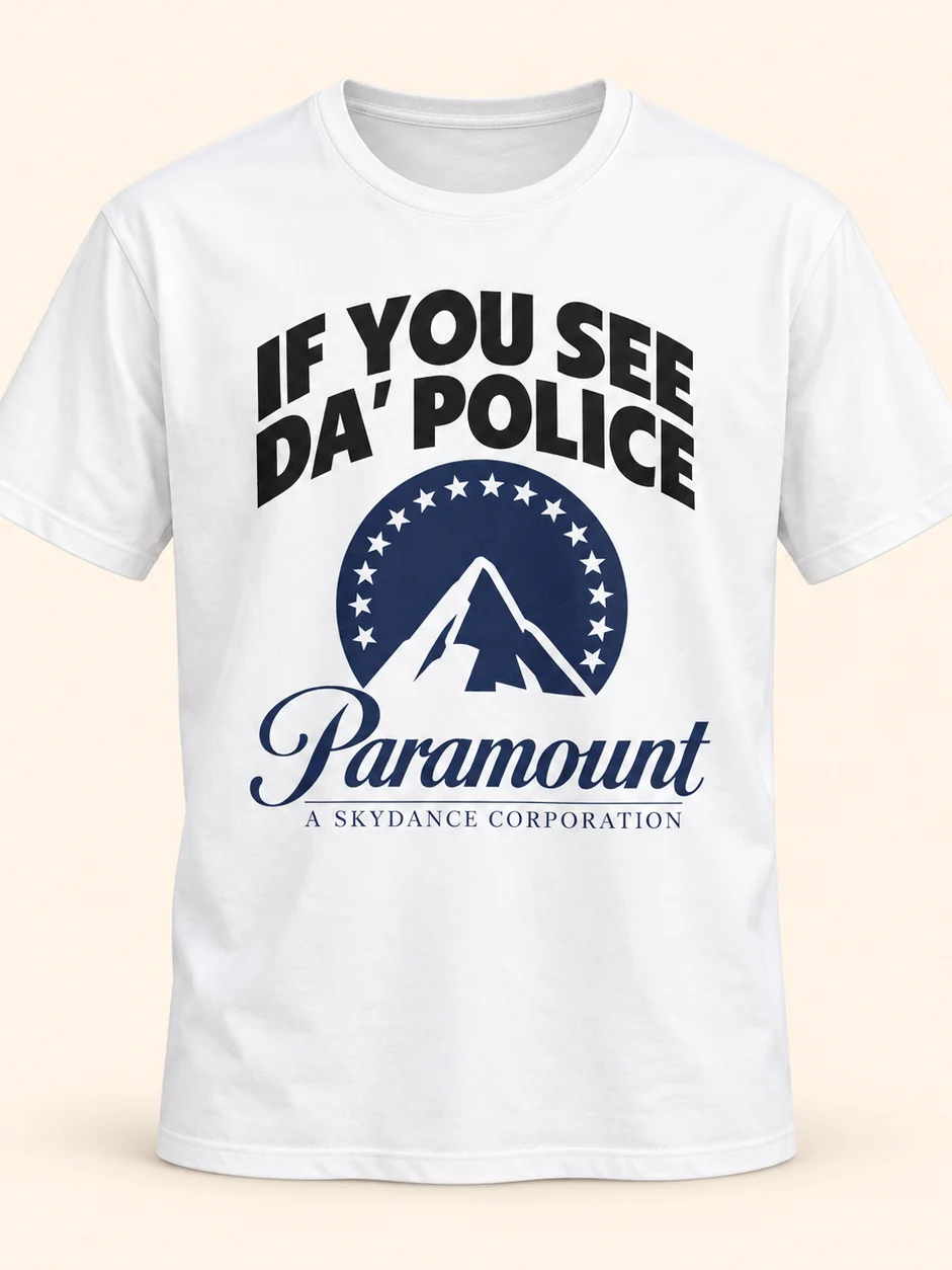 If You See Da Police Paramount A Skydance Corporation Shirt product image (2)
