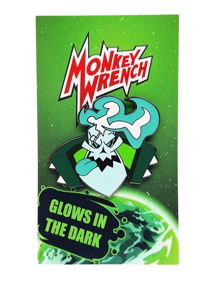 Jaw Bone Pin - Glow In The Dark product image (1)