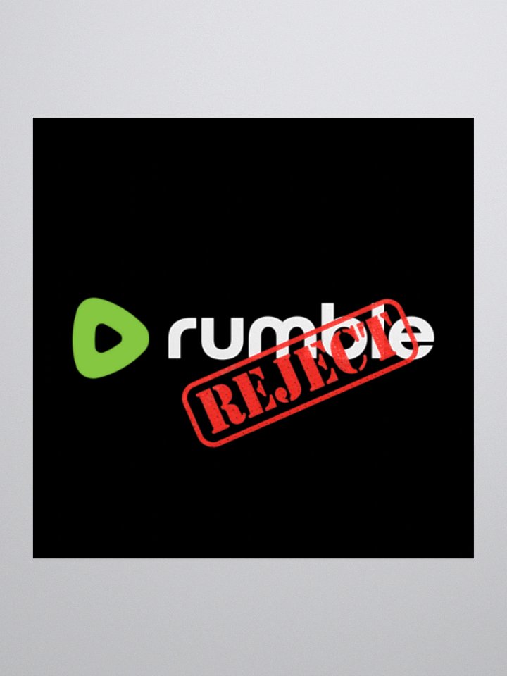 Rumble Reject Kiss Cut Stickers product image (2)