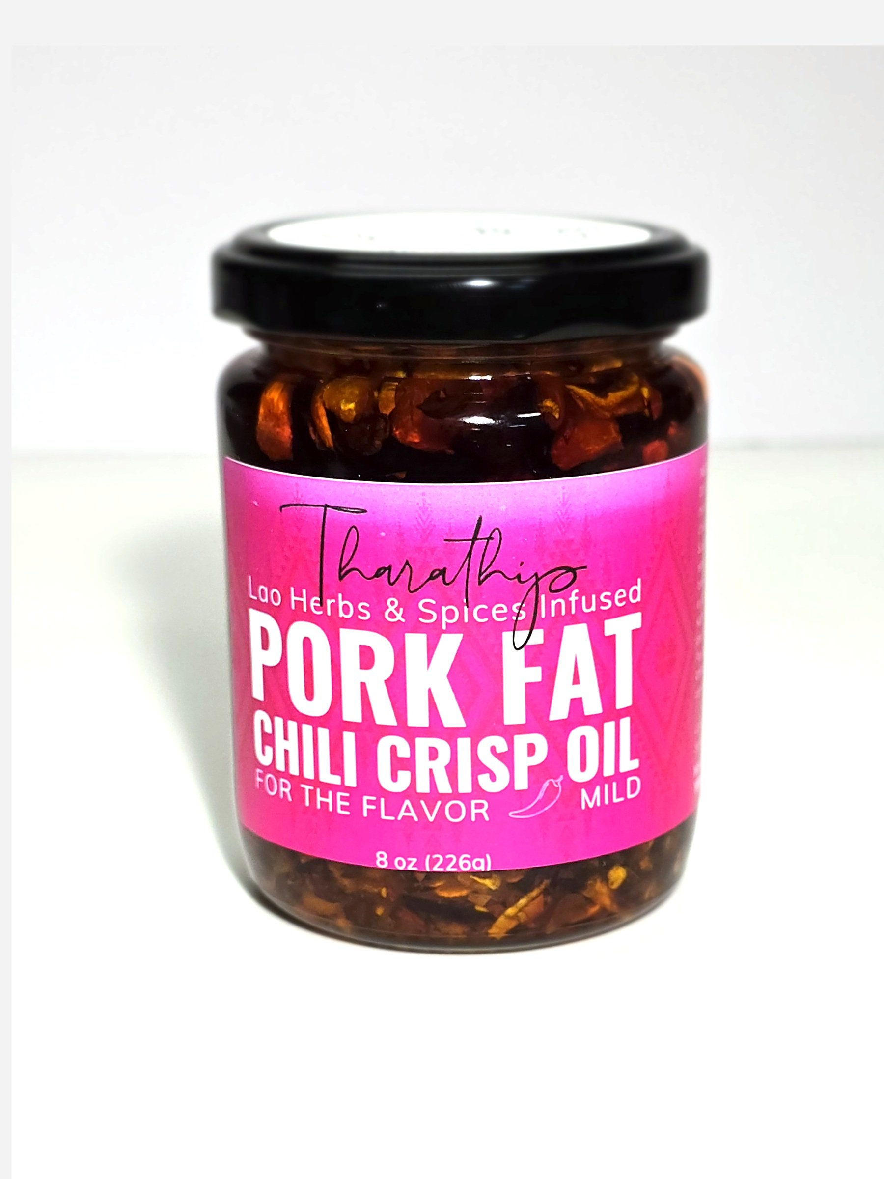 ນ້ຳມັນພິກມັນໝູ Pork Fat Chili Crisp Oil product image (1)