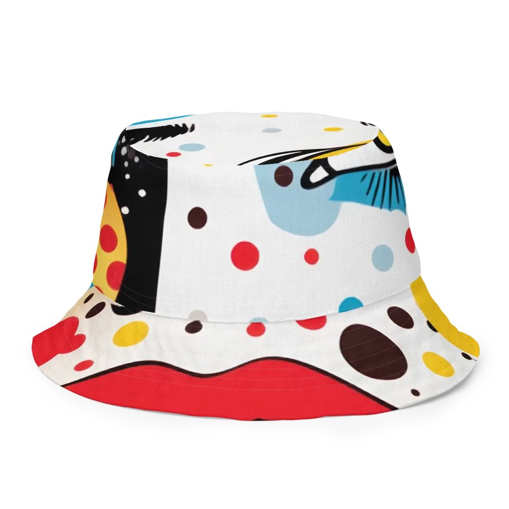 Pop Art Glam | California, Los Angeles Reversible Bucket Hat product image (5)