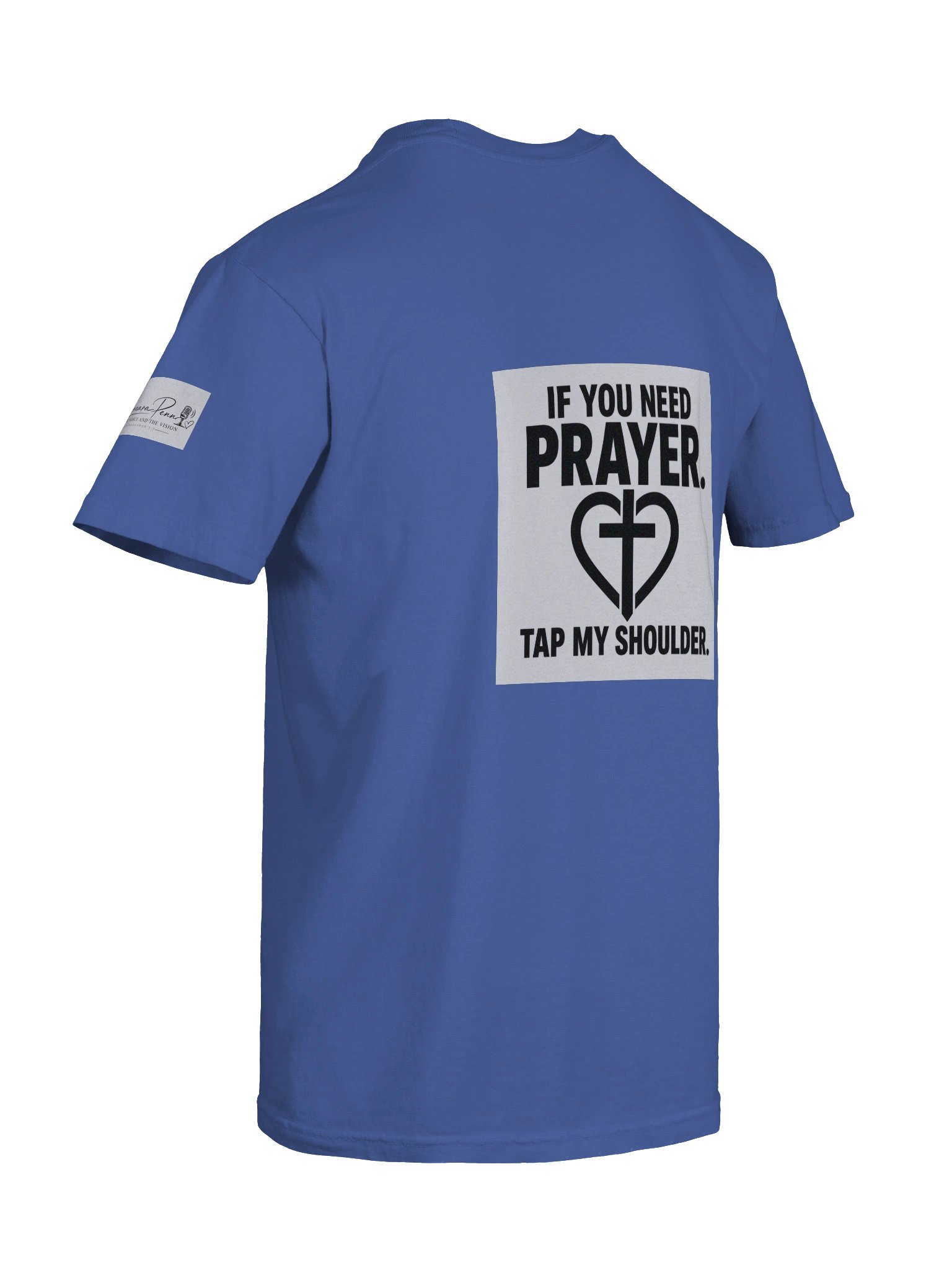 Father Hood Tee- King Collection Blue product image (8)
