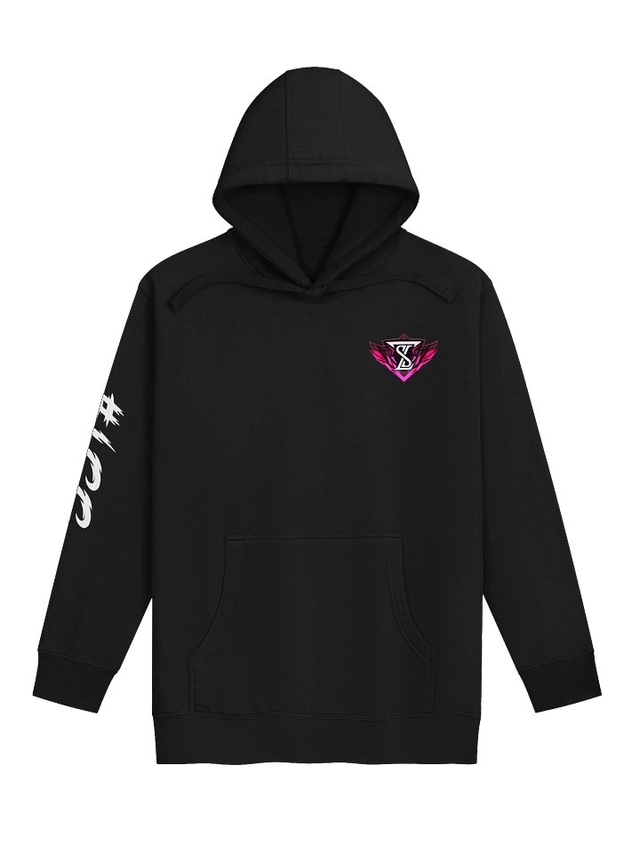 PINK SayLes BLACK Hoodie (#LCC) product image (1)