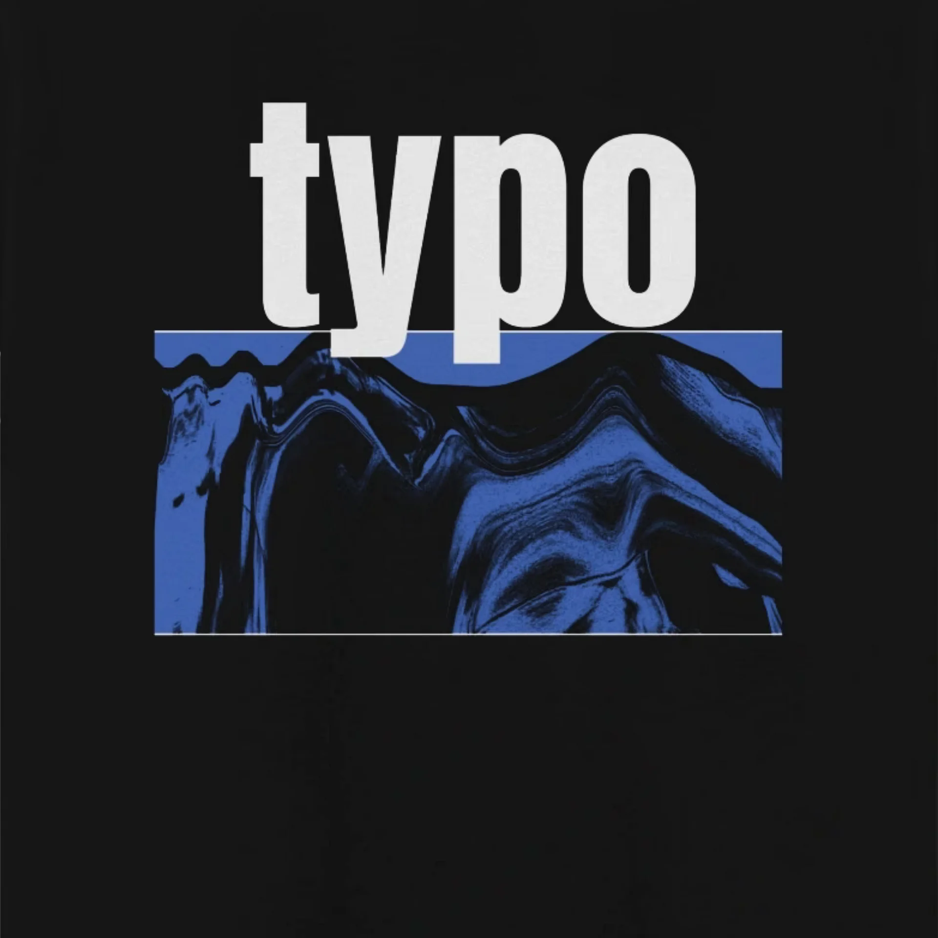 typo Black T-Shirt product image (2)
