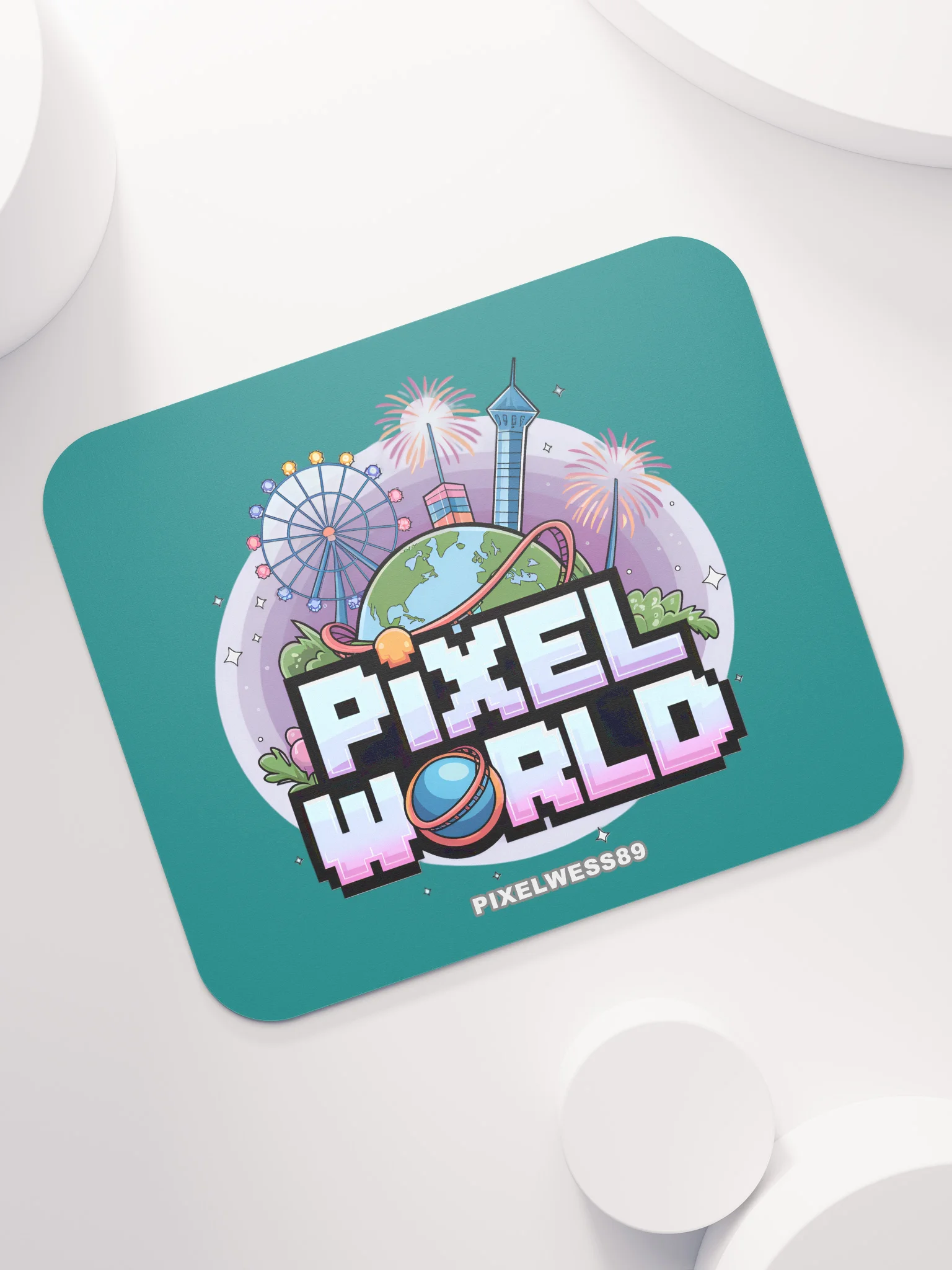 Pixel World - Mouse Pad product image (7)