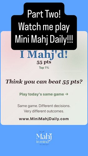Part Two! One thing that sets MMD apart is the interface with seeing the groups and checking out how other people played the ...
