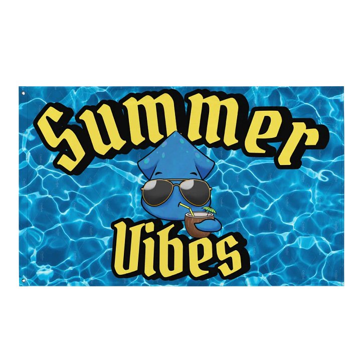 Summer Vibes Flag product image (1)