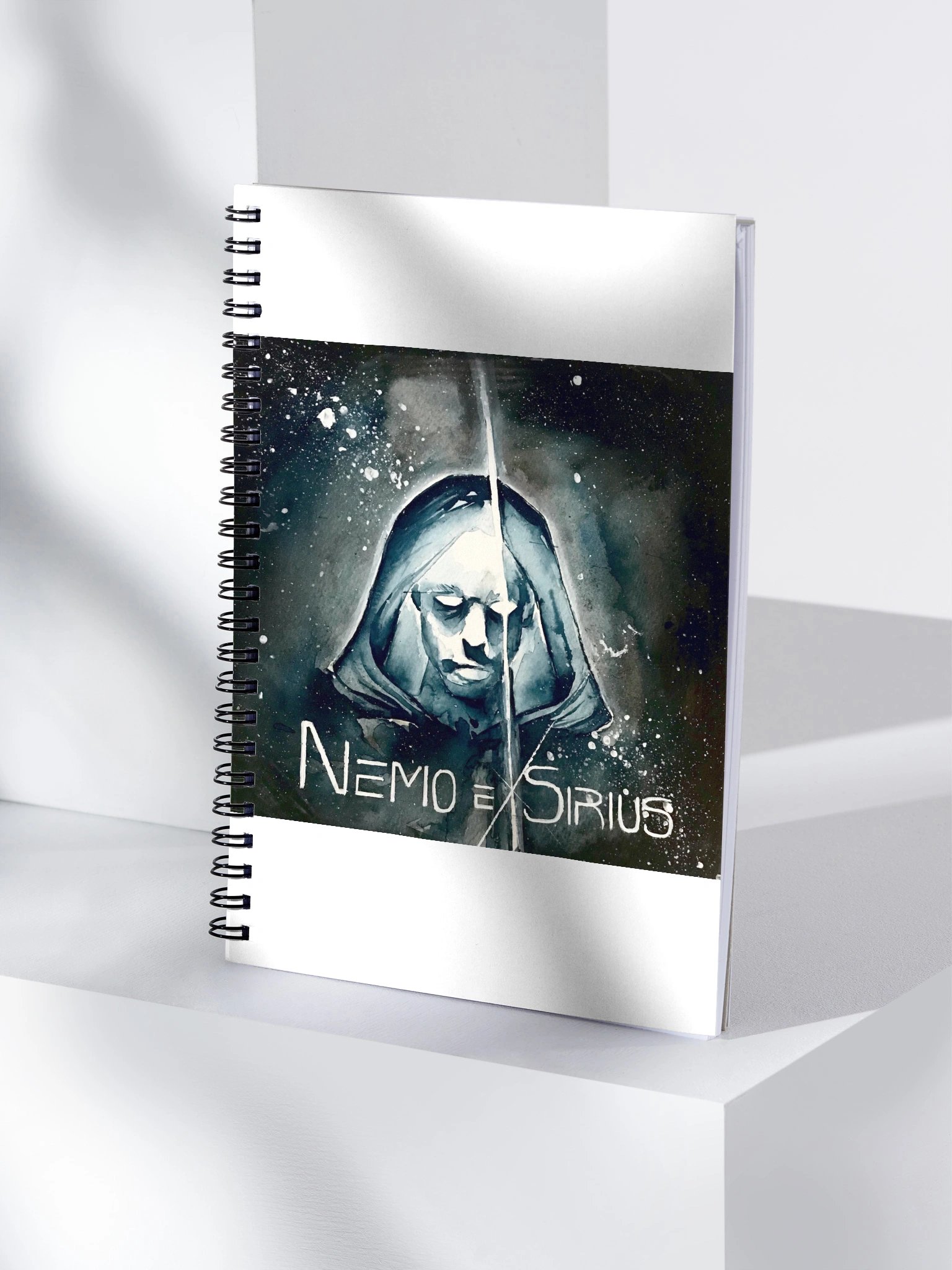 Symmetrical Solitude Spiral Notebook product image (4)