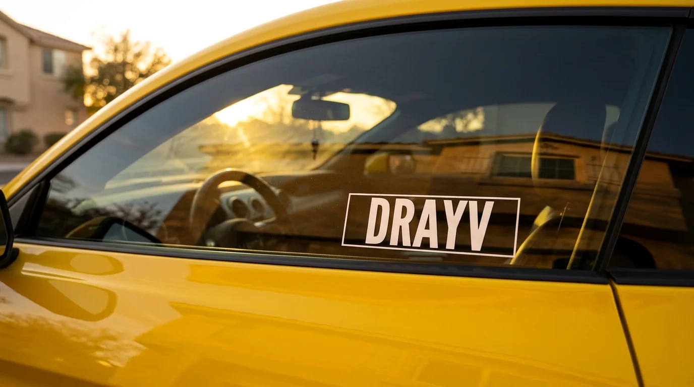 DRAYV Weatherproof Vinyl Decal product image (2)