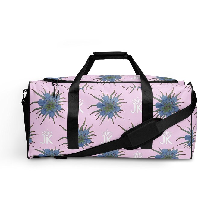 Floral Fiend Pink Duffel Bag product image (1)