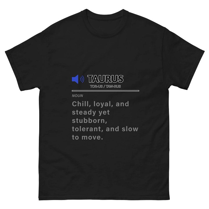UNISEX Taurus ♉️ Vibes Tee product image (2)