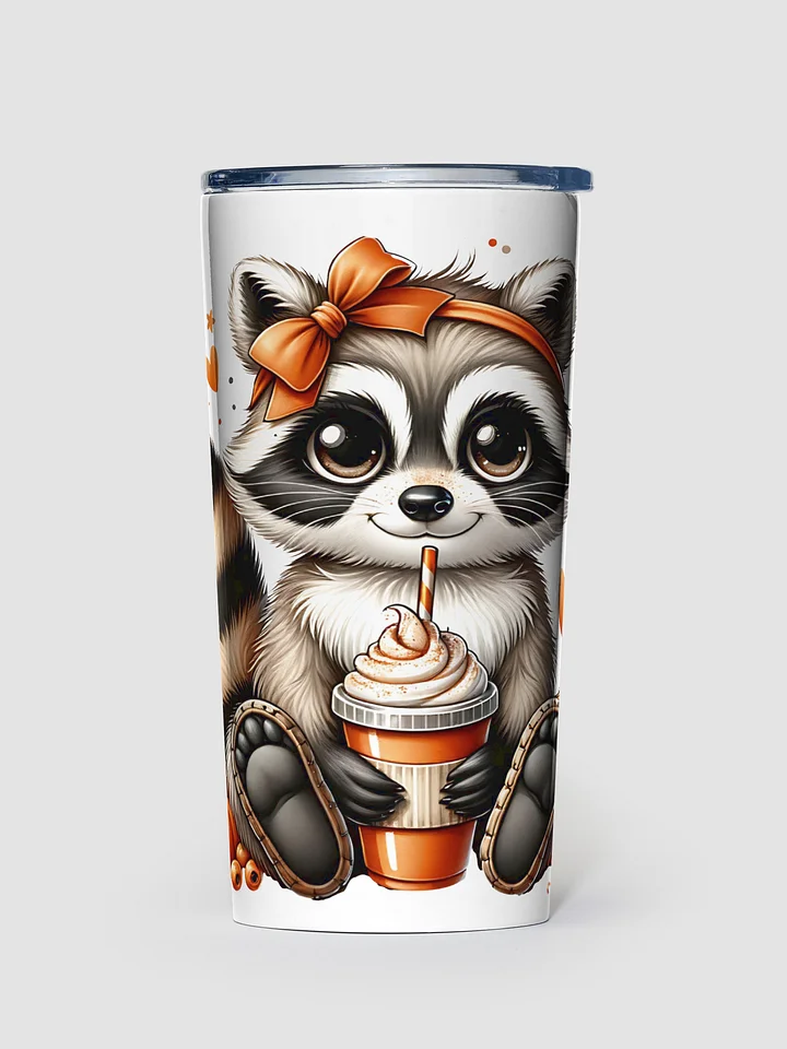 Raccoon Pumpkin Spice Tumbler product image (1)