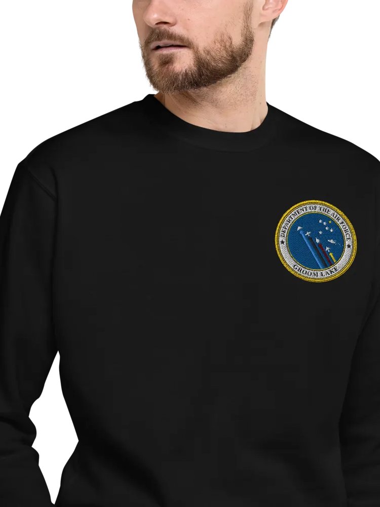 Groom Lake Embroidered Patch Shirt product image (2)