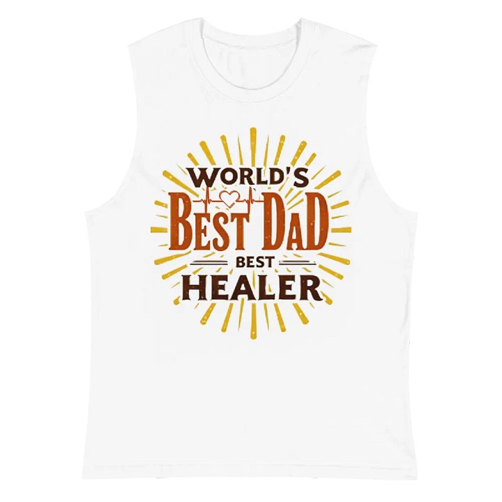 Sunburst Dad Healer Muscle Tank product image (6)