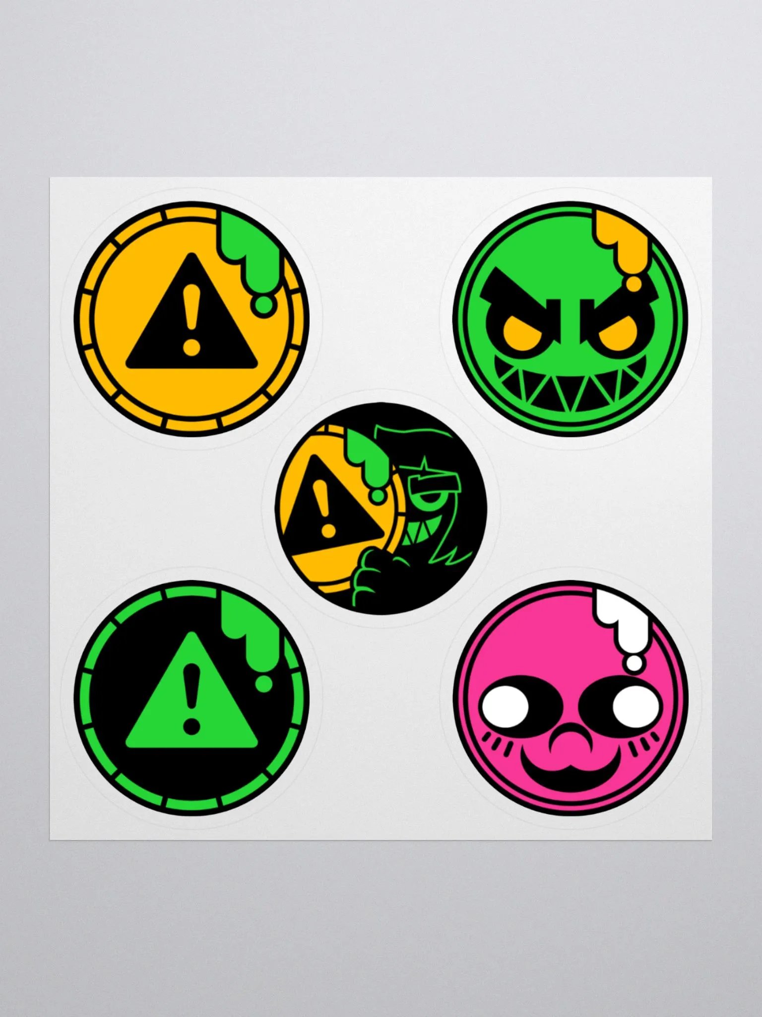The Toxic Sticker Pack product image (1)