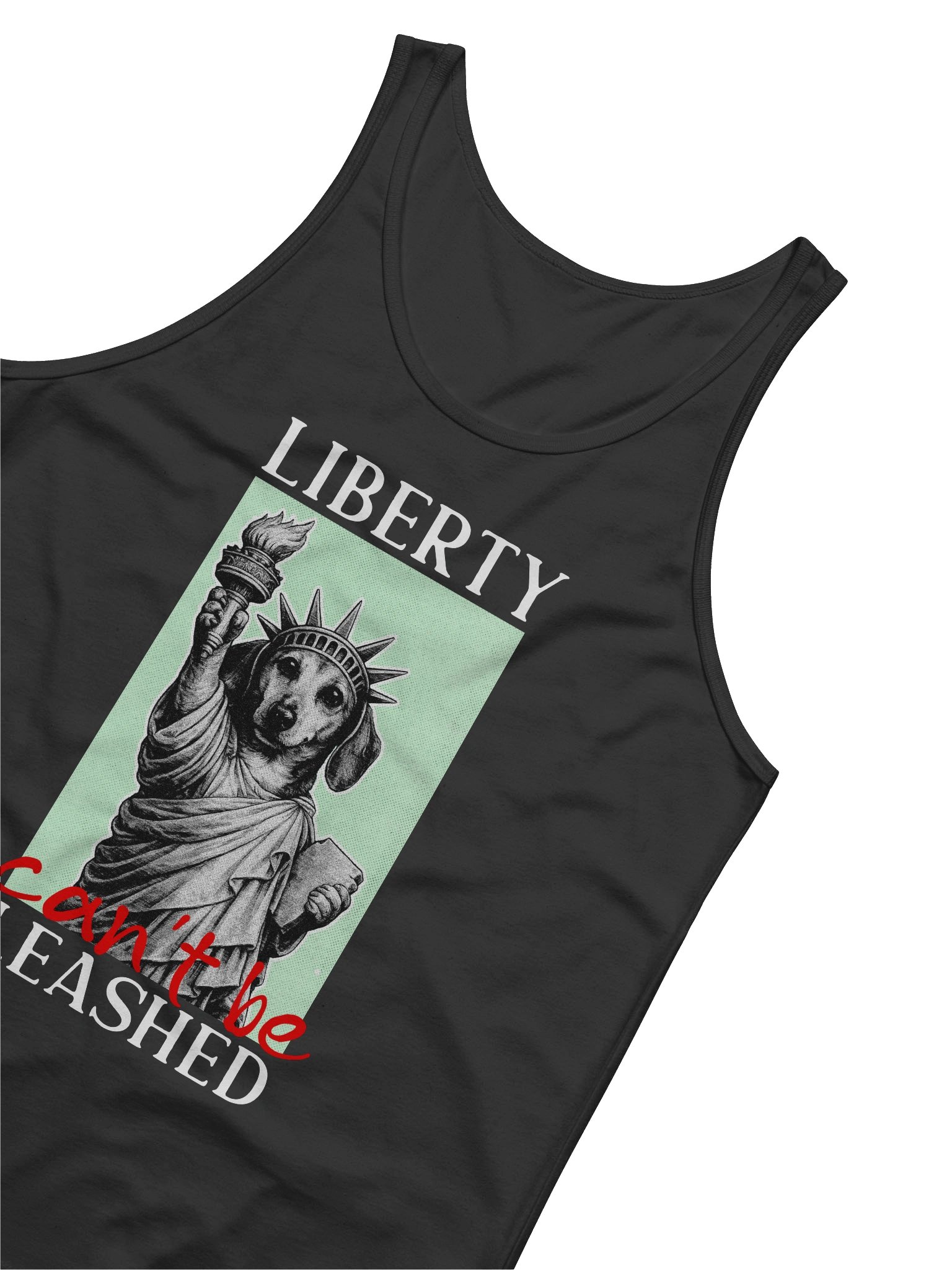 Liberty Can't Be Leashed Men's Tank product image (4)