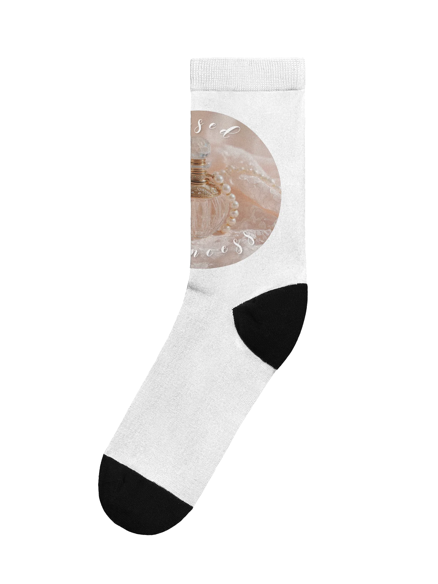 Luxe Perfume Bottle Crew Socks product image (1)
