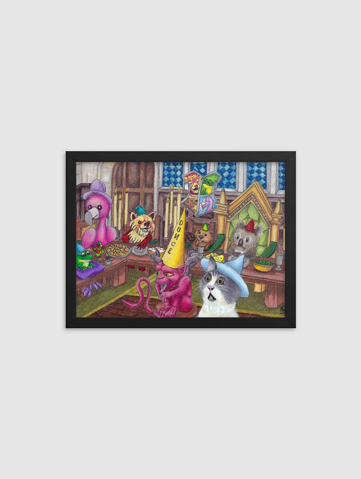 School of the Magically Stupid Framed Print product image (2)