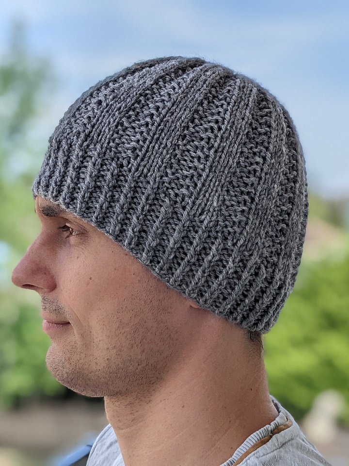 Knit & Purl Men's Hat Pattern product image (2)
