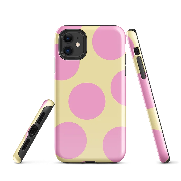big polka i phone case product image (1)