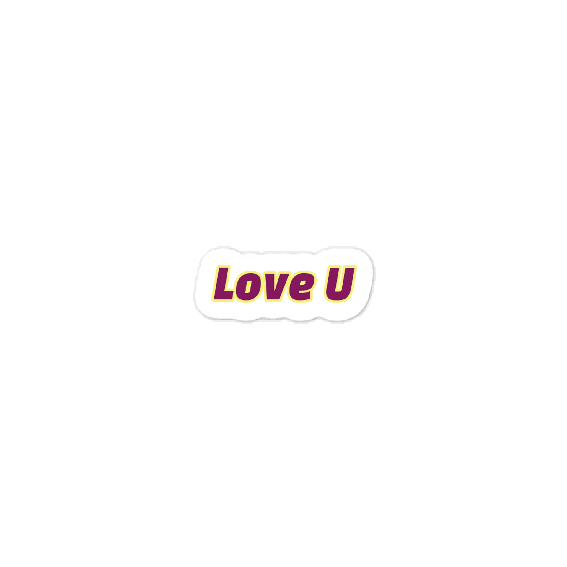 Love U Sticker product image (1)