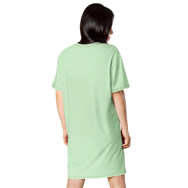 Oversized T-Shirt Dress - Vibrant Tara, Sizes 2XS-6XL product image (2)
