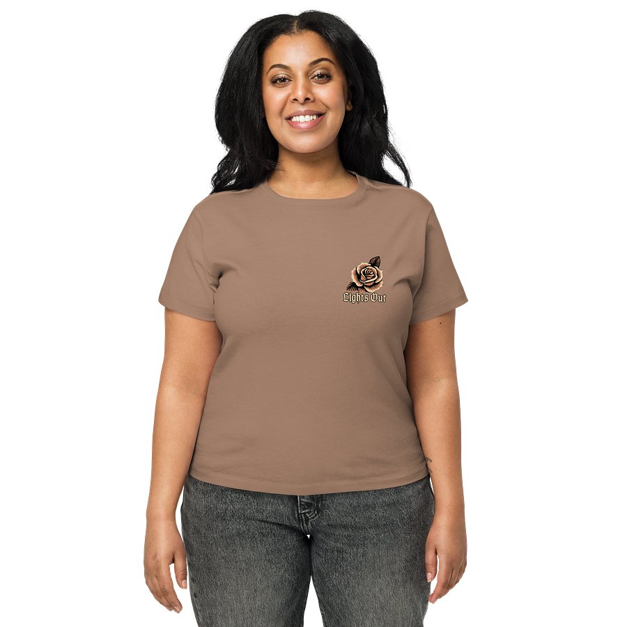Lights Out Rose Casual Tee product image (8)