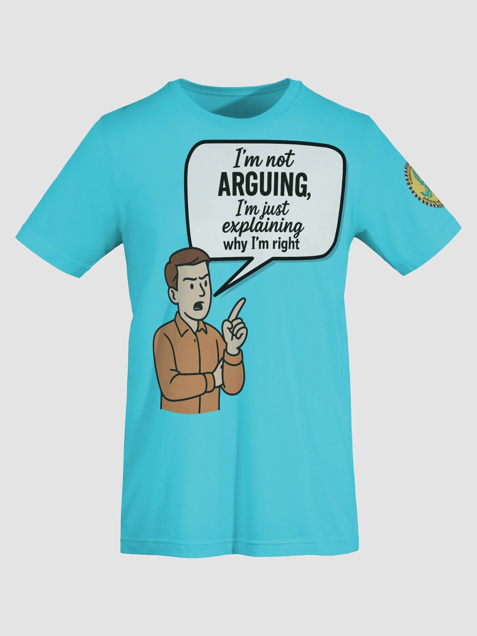 I'm not Arguing (Male) Bella+Canvas Supersoft T-Shirt Colors (6) product image (43)