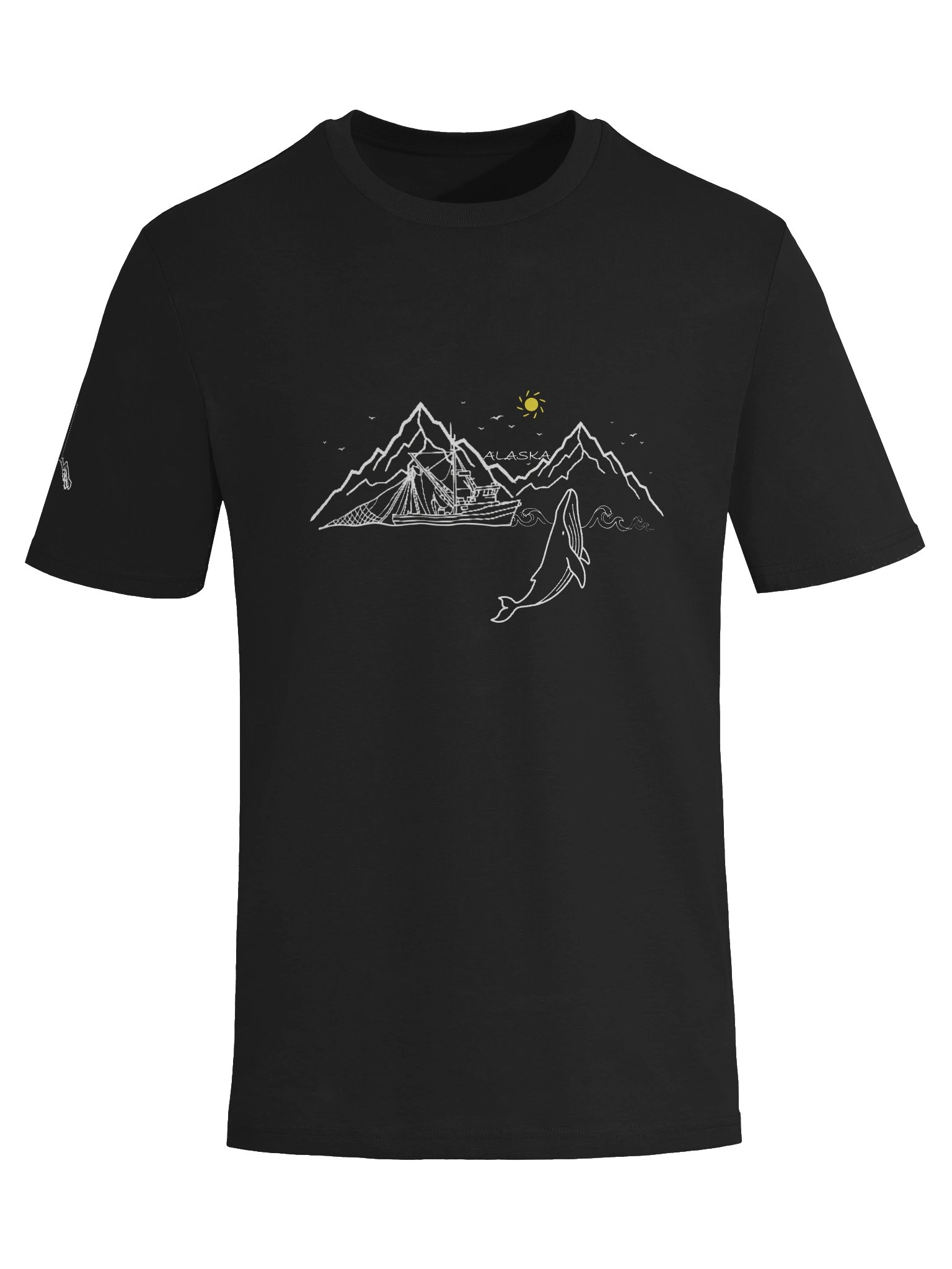 DELUXE "HUMPBACK" ORGANIC COTTON TEE product image (14)