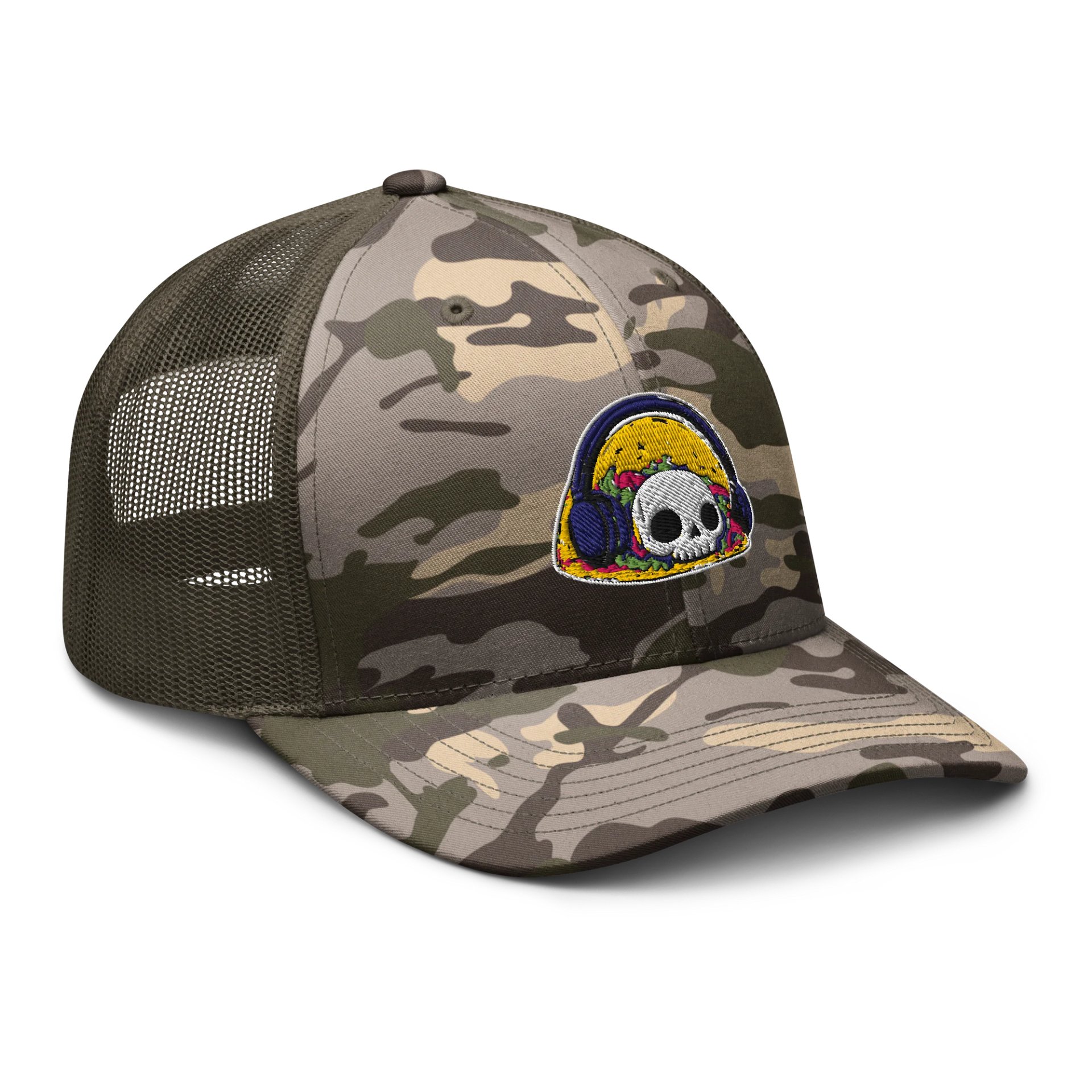 Taco Logo Embroidered Camo Hat product image (6)